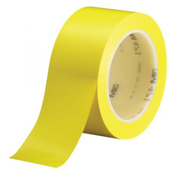 3M PVC podlahová páska 471 žlutá